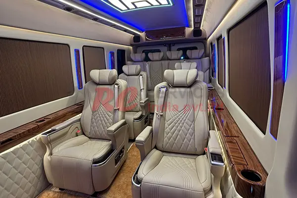9 Seater Luxury Tempo Traveller