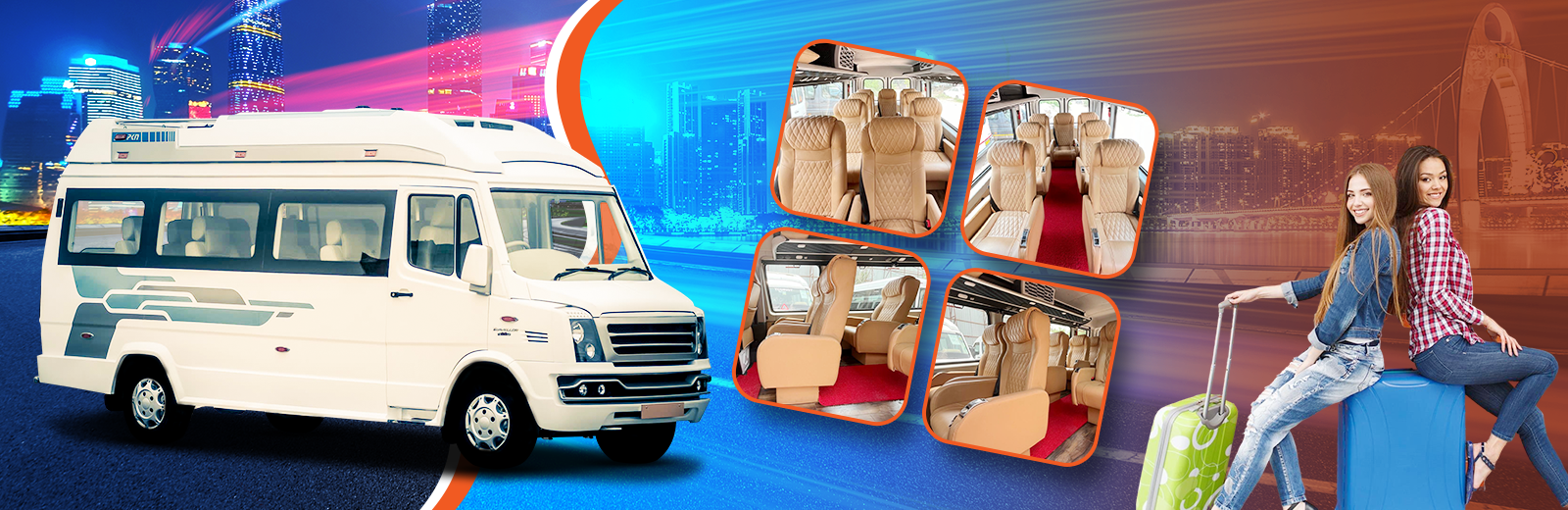12 Seater Tempo Traveller