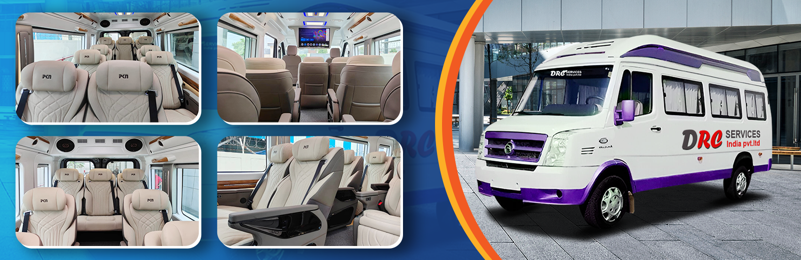 15 Seater Tempo Traveller
