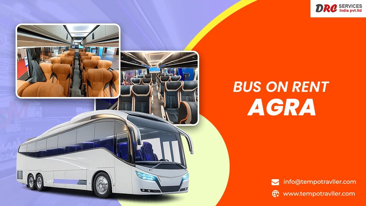 Bus on Rent in Agra