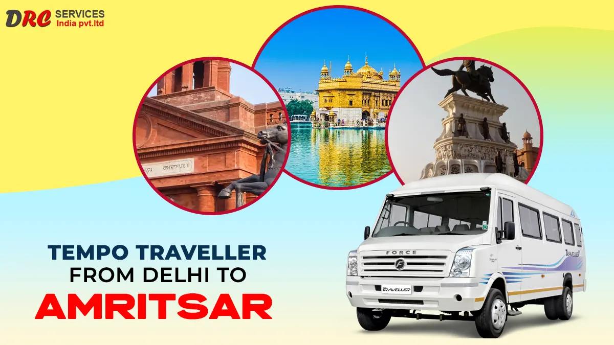 Delhi to Amritsar Tempo Traveller