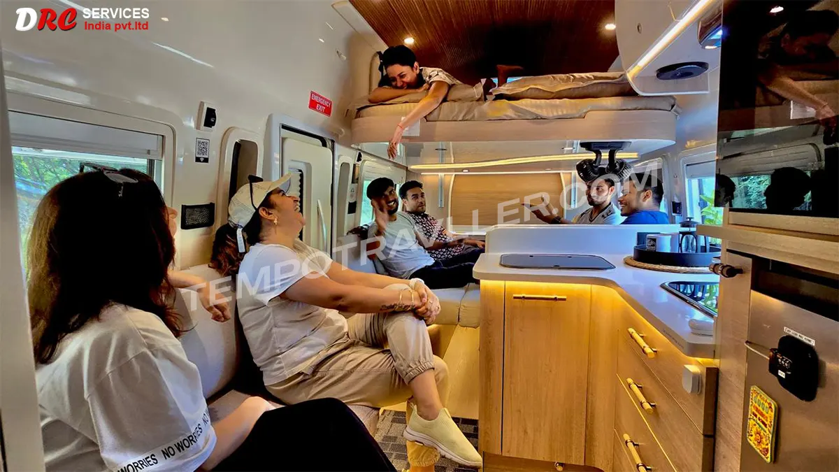 Family Vanity Van Interior